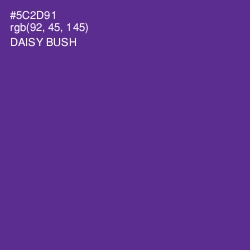 #5C2D91 - Daisy Bush Color Image